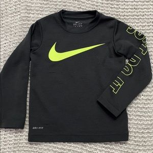 Nike long sleeved dri-fit tee